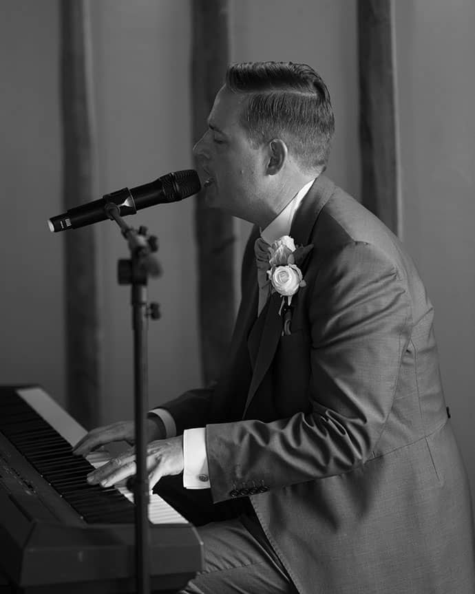 Serenading the Bride with a Love song - Camellio Wedding Planning and Events - Essex Wedding Planner