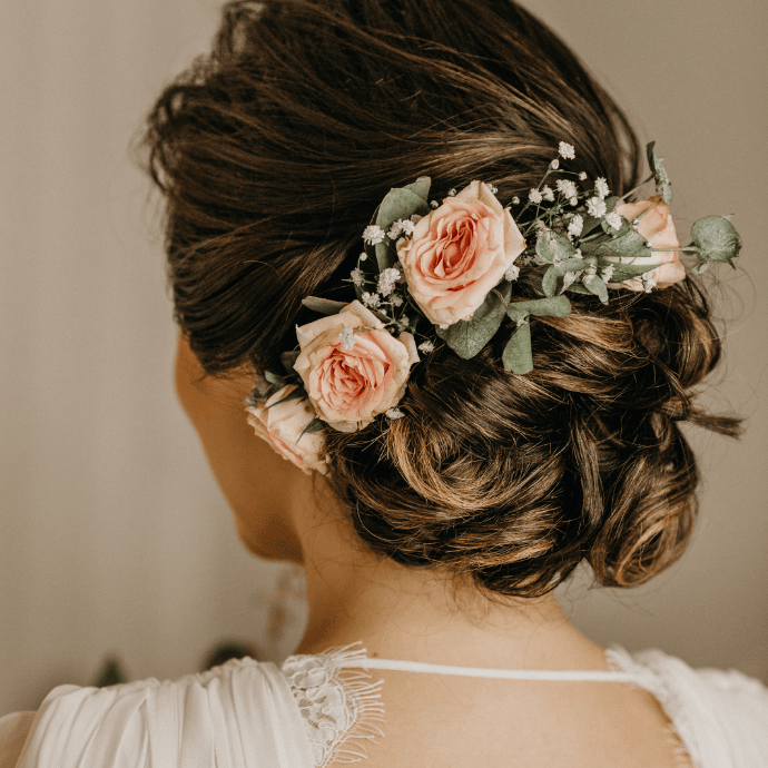 Spring Floral Hair Accessories - Camellio Wedding Planning and Events - Essex Wedding Planner