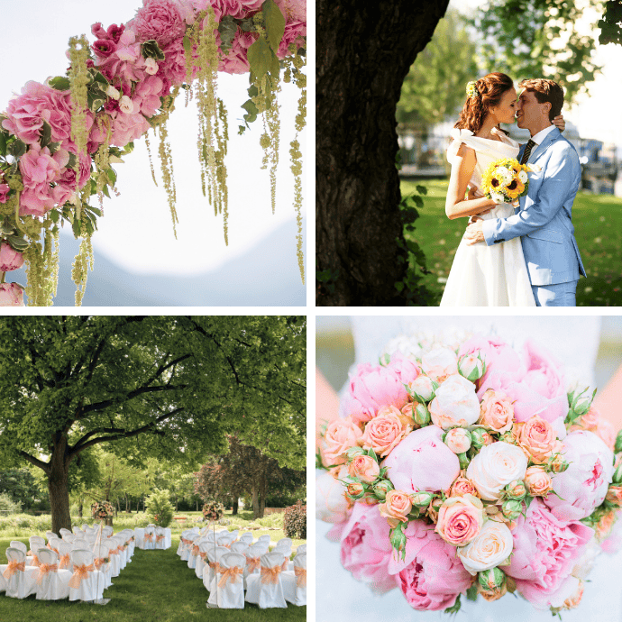 Summer wedding colour palette - Camellio Wedding Planning and Events - Essex Wedding Planner